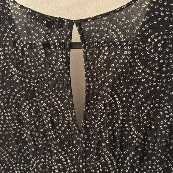 Urban Outfitters black & tan circle patter tunic - Picture 6 of 6